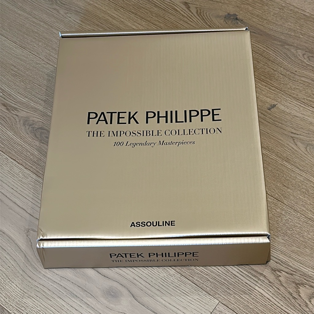 Assouline Patek Philippe The Impossible Collection Gold Tone Large Box Only